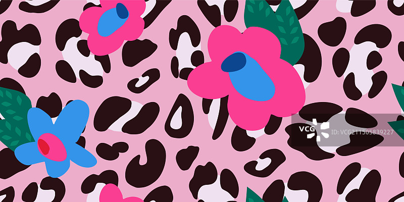 背景上的大型抽象花朵图片素材