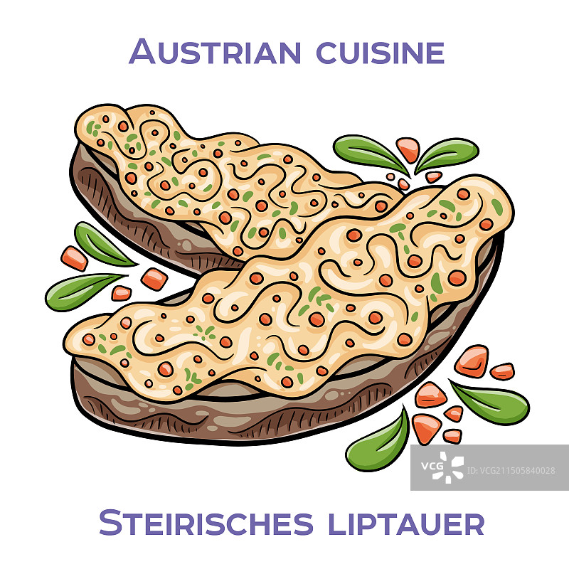 施泰里亚利普陶尔是一种可涂抹的奶酪图片素材