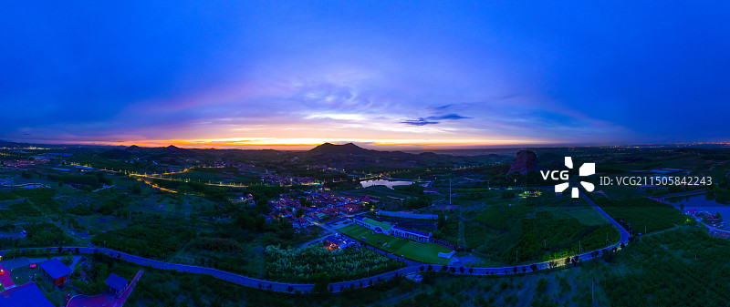 胶州上合示范区洋河镇艾山景区东石景区图片素材