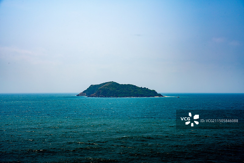 海南省石梅湾的巨美海景图片素材