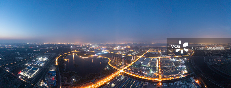 胶州上合示范区工业园图片素材