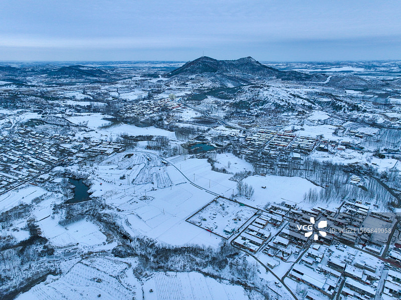 胶州艾山风景区图片素材