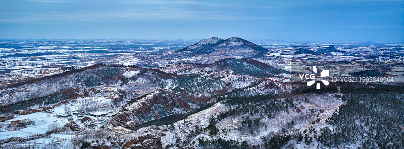 胶州艾山风景区图片素材