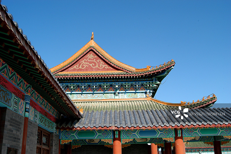 哈密回王府图片素材