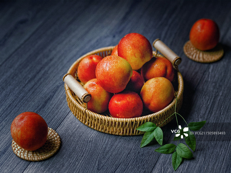 油桃·静物图片素材