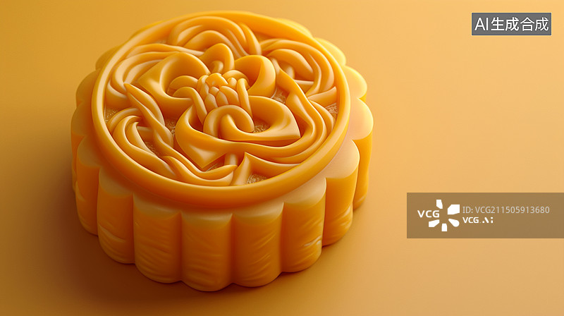 【AI数字艺术】月饼图片素材