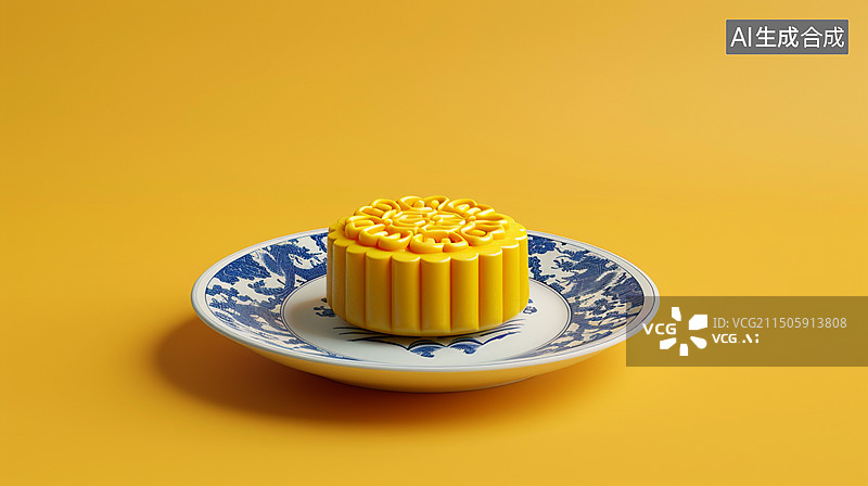 【AI数字艺术】月饼图片素材