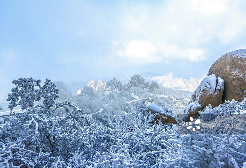 青岛市崂山风景区图片素材