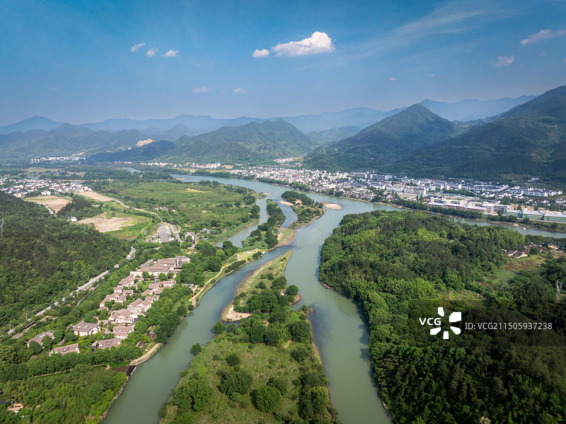 浙江丽水古堰画乡图片素材