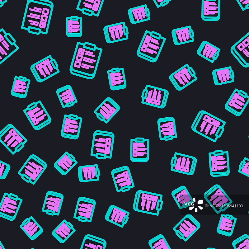 线条心理测试图标无缝隔离图片素材