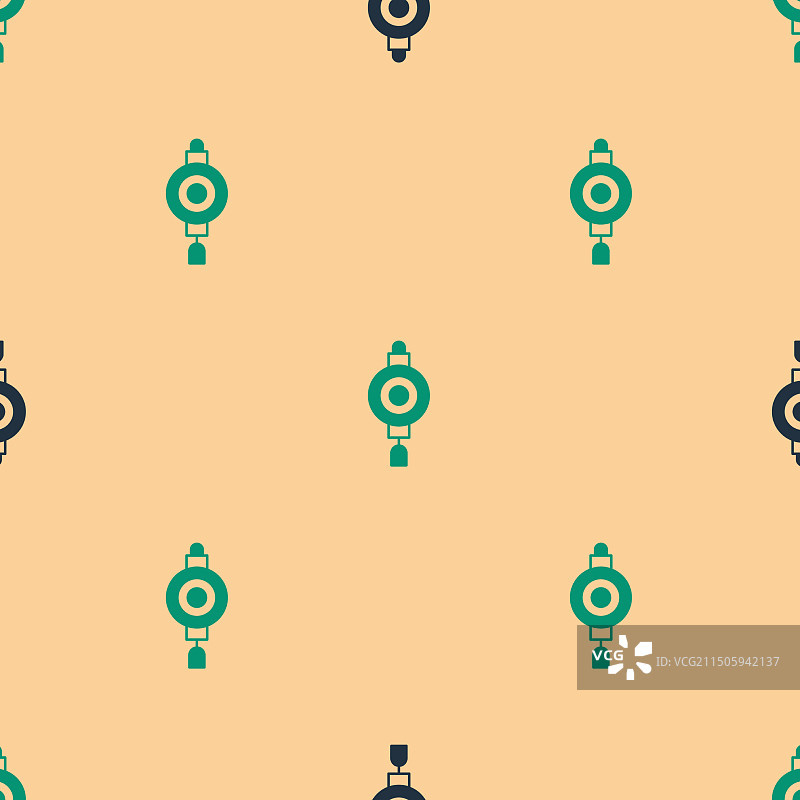 绿色黑色中国风纸灯笼图标图片素材