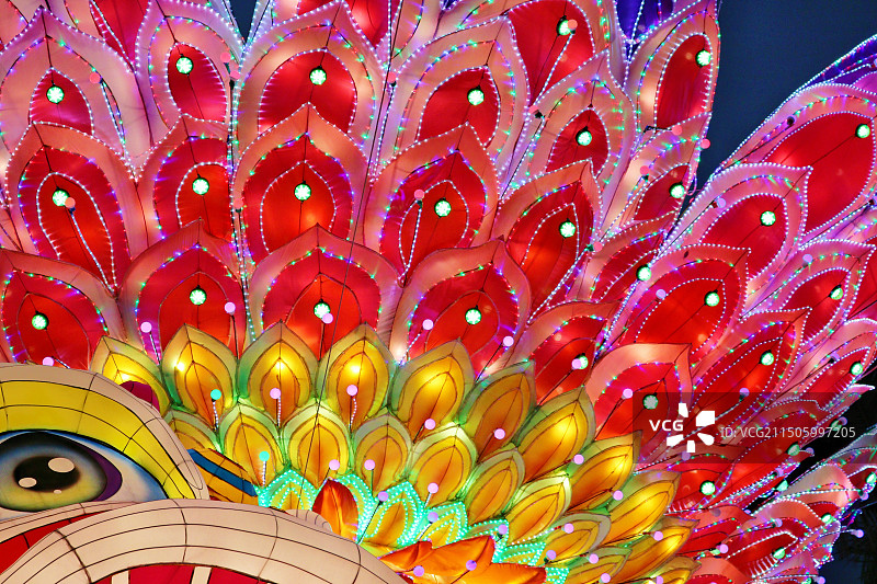 广州越秀灯会图片素材