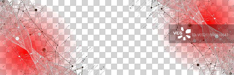 大数据抽象数字未来主义线框图片素材