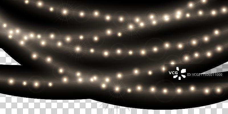 圣诞彩灯套装圣诞装饰图片素材