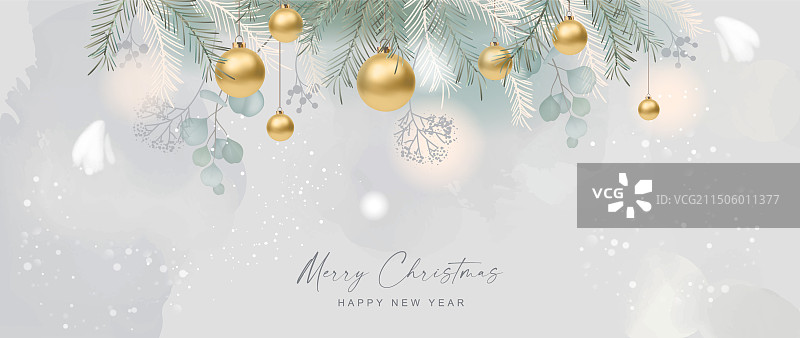 圣诞节新年banner图片素材