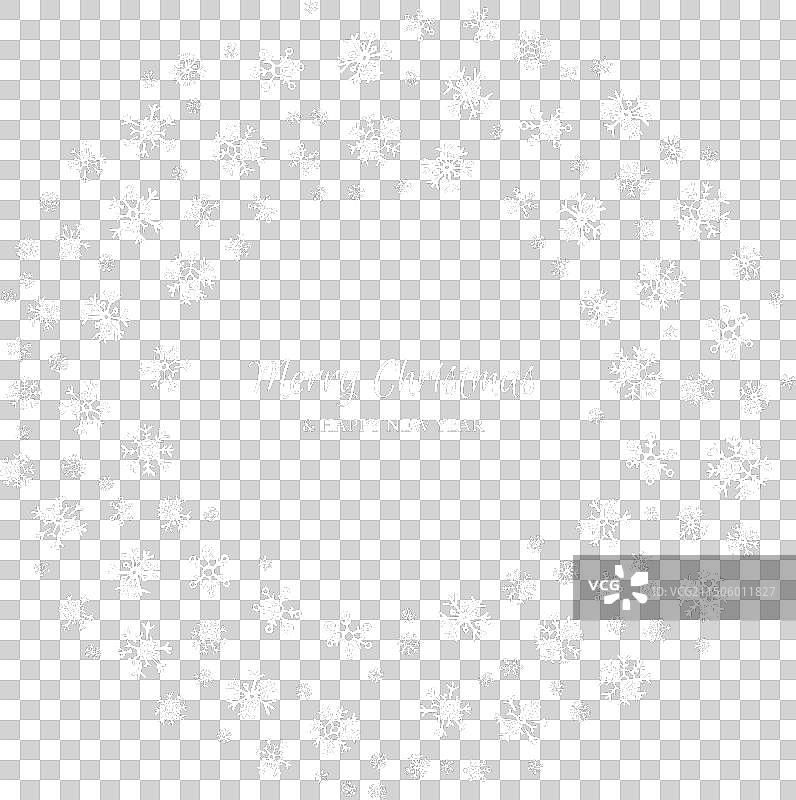 雪花圣诞背景图片素材