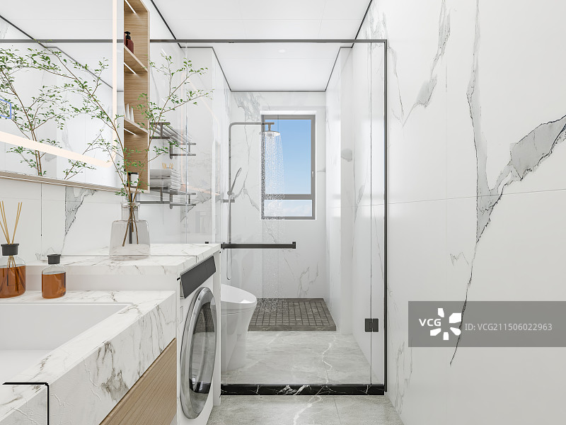 现代家居卫生间图片素材