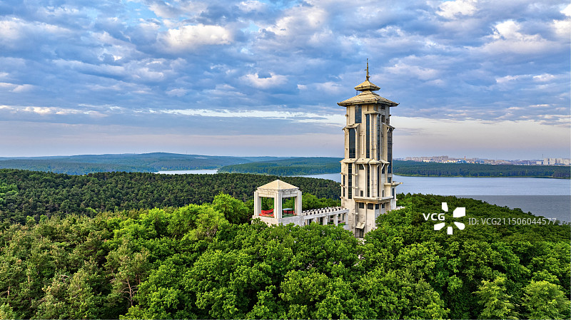 长春净月潭国家森林公园图片素材