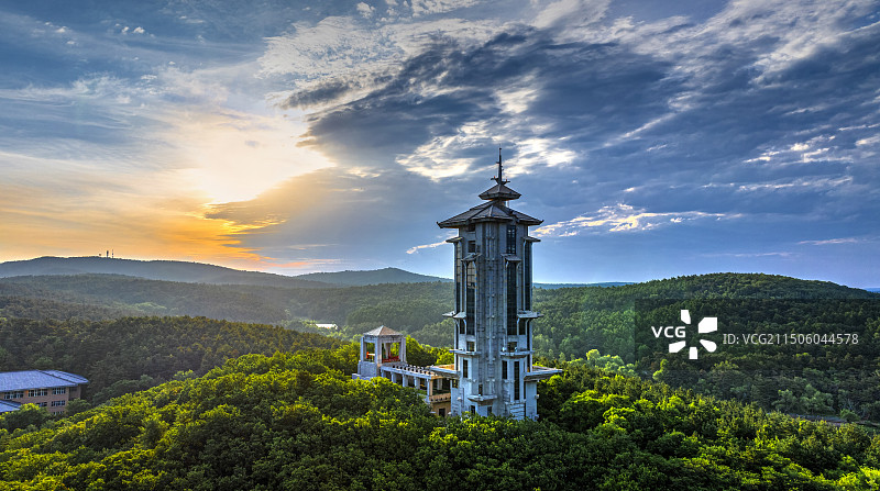 长春净月潭国家森林公园图片素材