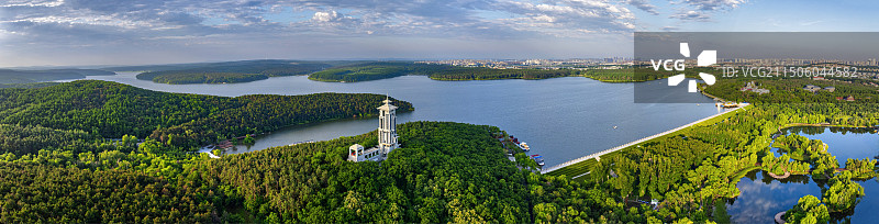 长春净月潭国家森林公园图片素材