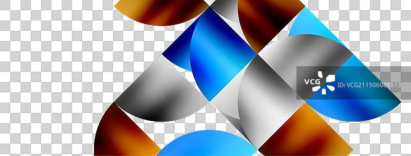 极简几何背景以金属为特色图片素材