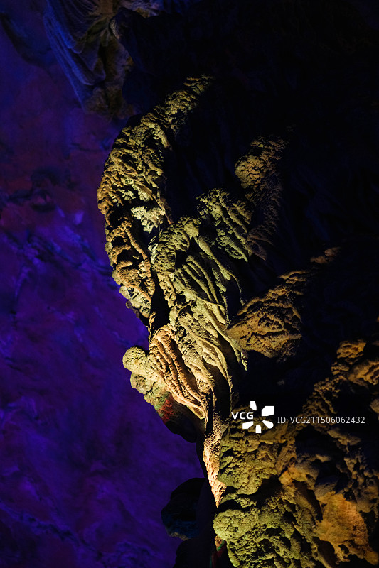 广西芦笛岩,美轮美奂的自然宫殿图片素材