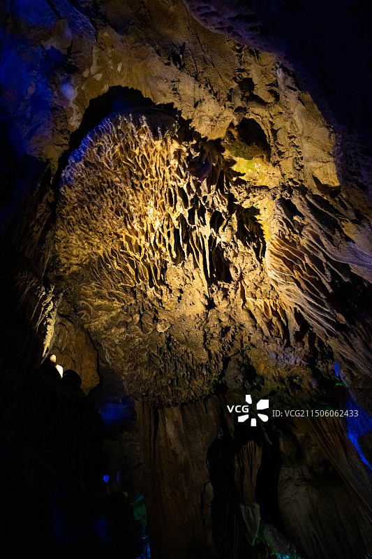 广西芦笛岩,美轮美奂的自然宫殿图片素材