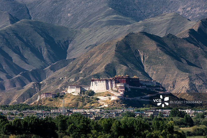 布达拉宫,西藏拉萨图片素材