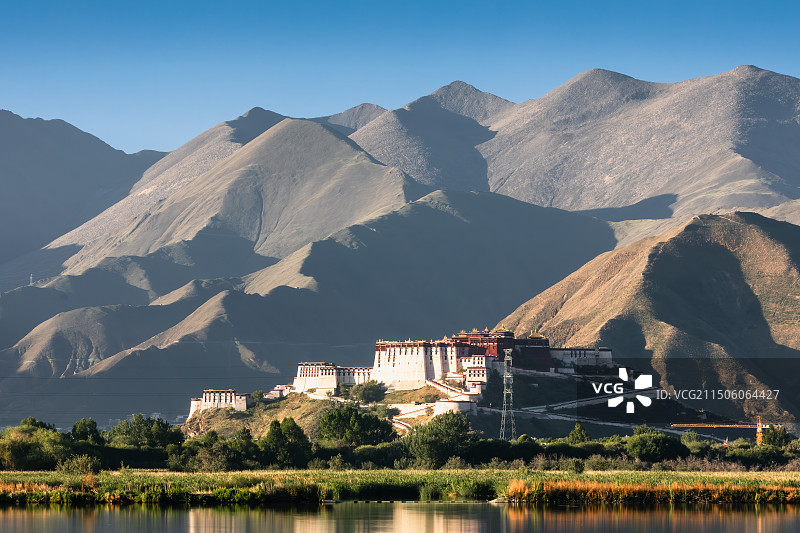 布达拉宫,西藏拉萨图片素材