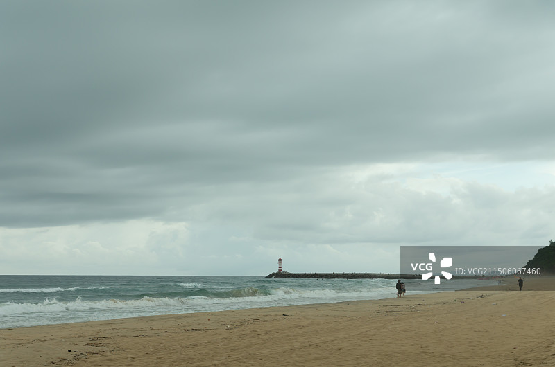 陵水-万宁-谭门镇沿海公路景色图片素材