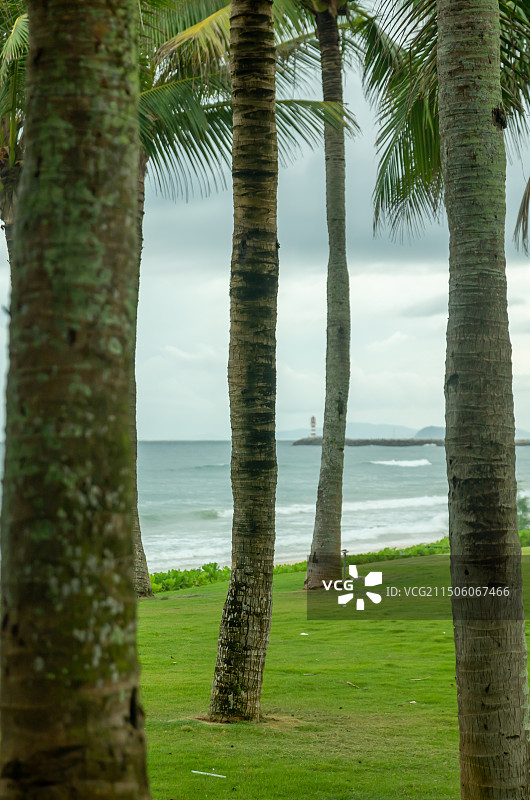 陵水-万宁-谭门镇沿海公路景色图片素材