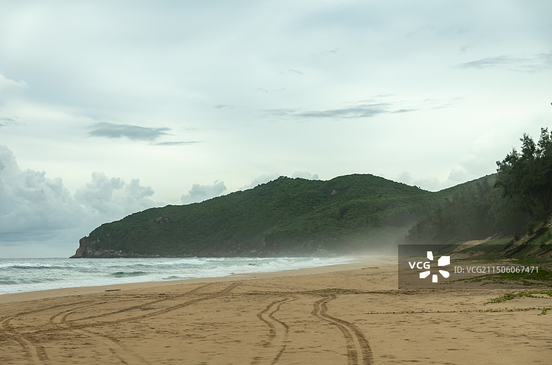 陵水-万宁-谭门镇沿海公路景色图片素材