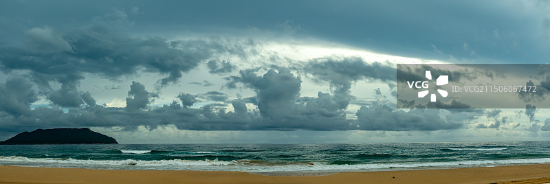 陵水-万宁-谭门镇沿海公路景色图片素材