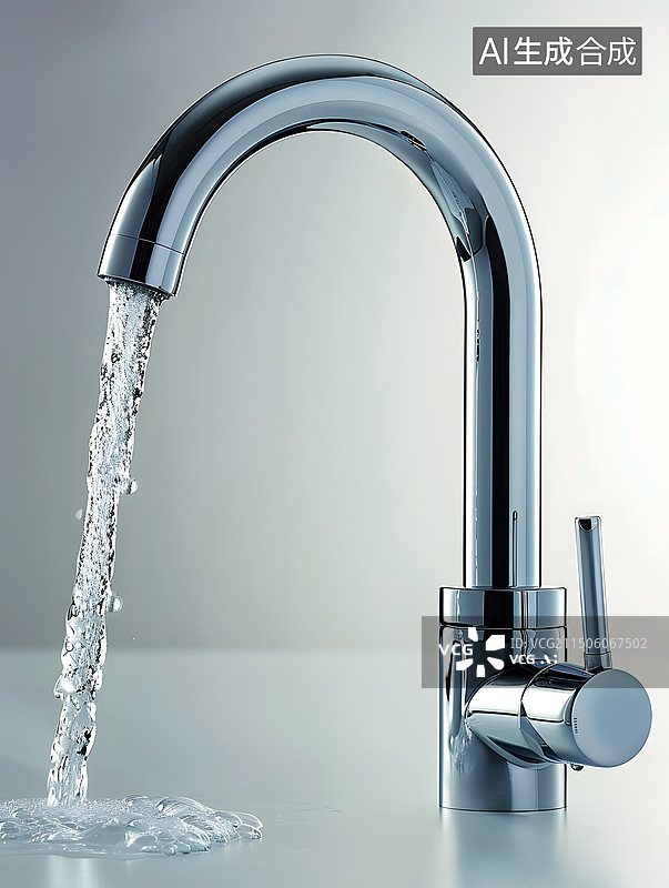 【AI数字艺术】水龙头图片素材