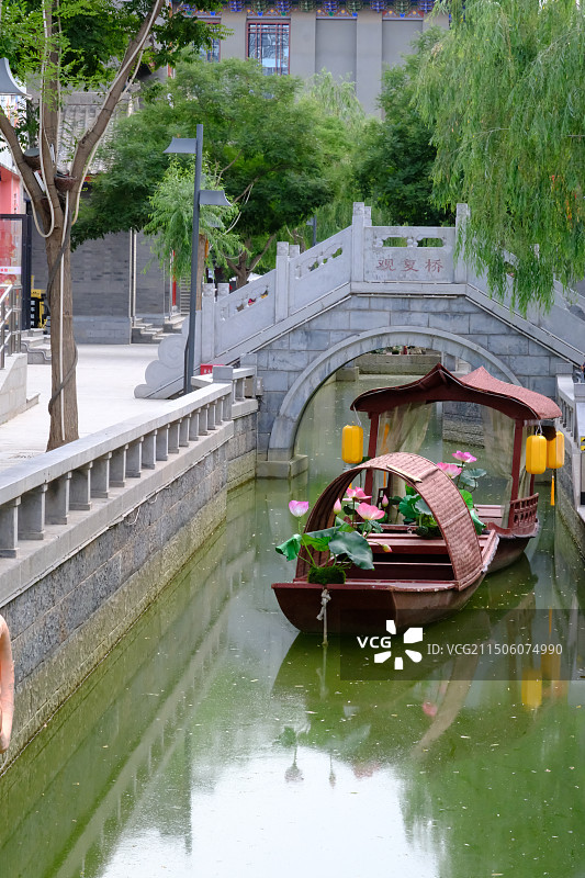 兰州老街图片素材