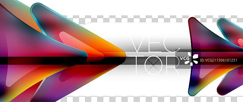 流体梯度箭头抽象的充满活力的箭头图片素材