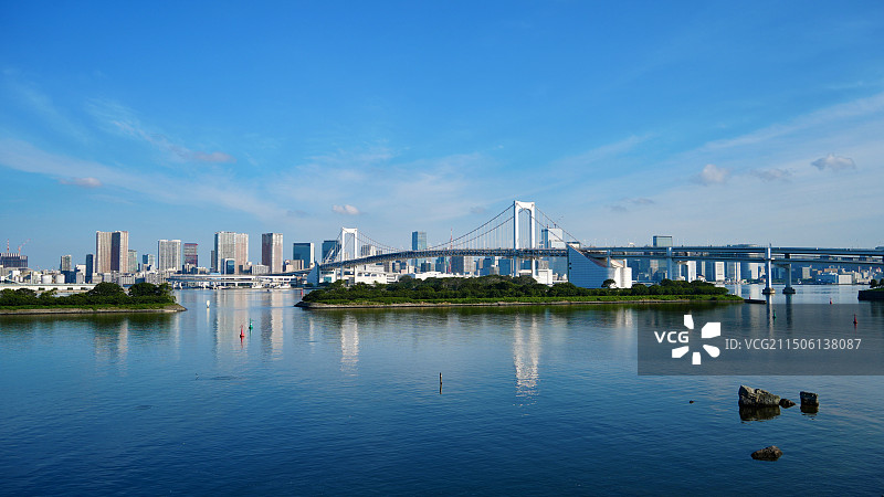 日本东京台场海滨公园图片素材