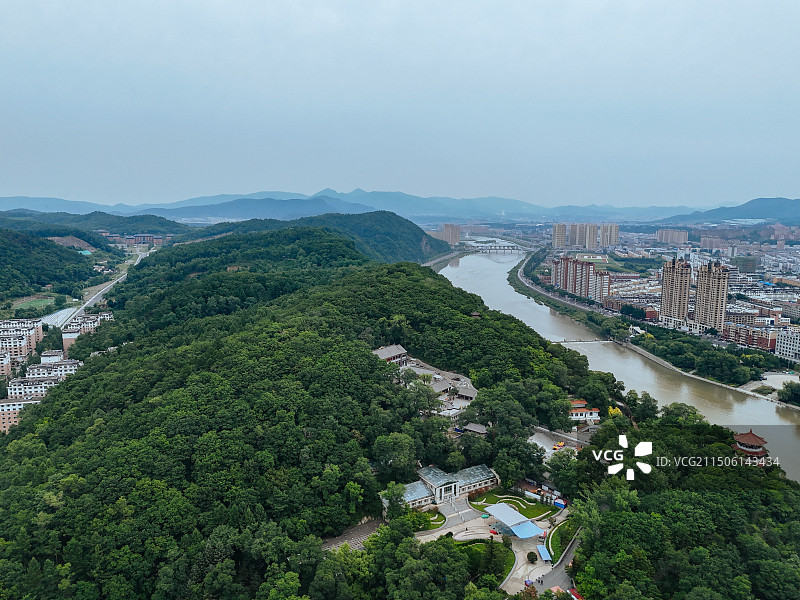 通化市 玉皇山 西山体育场 红旗大桥 江沿路 万达 东昌区图片素材