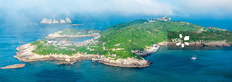宁波象山渔山岛海岛图片素材