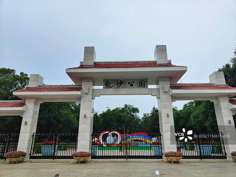 齐齐哈尔龙沙公园图片素材