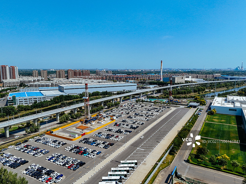 华晨宝马铁西工厂 沈阳 铁西区 中德公园 大潘街道图片素材