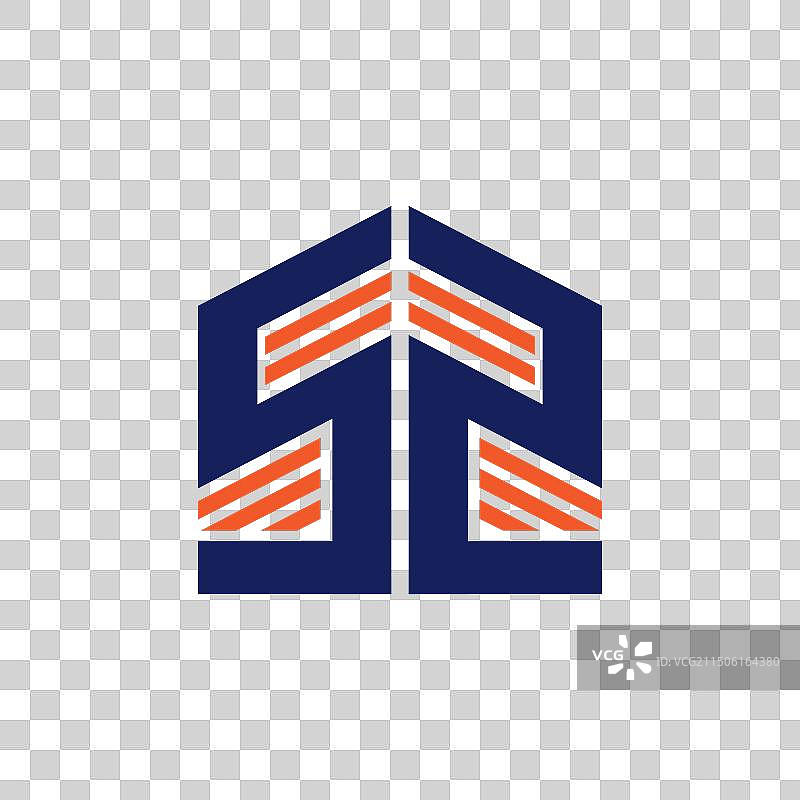 字母S自助仓储标志图片素材