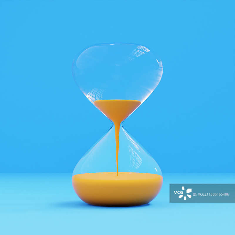 3D立体沙漏插画图像图片素材