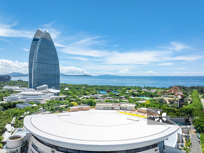 海南省三亚市海棠湾海景度假酒店 亚特兰蒂斯酒店图片素材