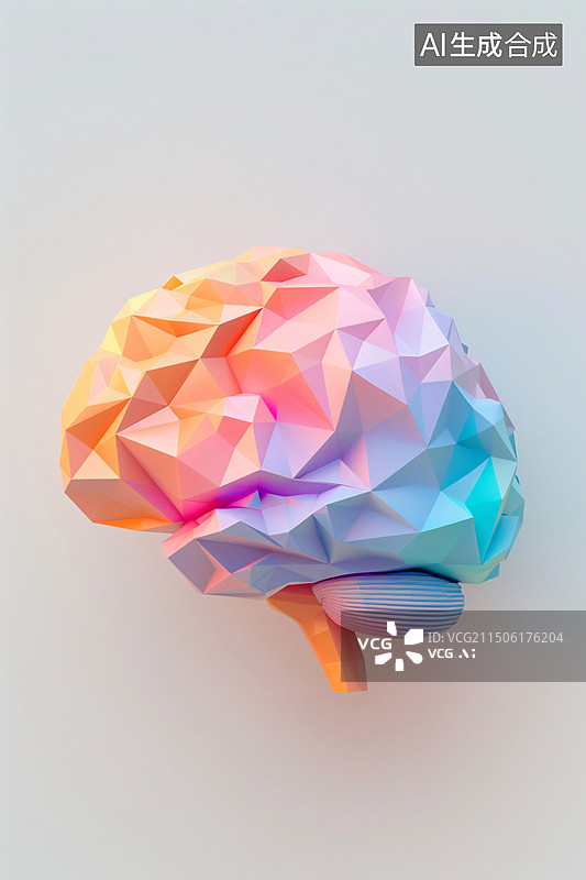 【AI数字艺术】大脑科学医学抽象想法商业创新创意概念插图图片素材