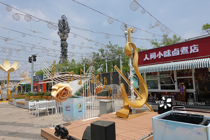 唐山市南湖景区图片素材