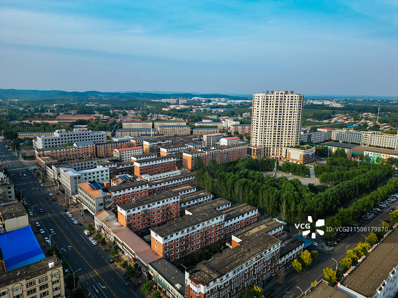 东丰县 音乐广场 体育场 新世纪广场 南照山 欧亚购物图片素材