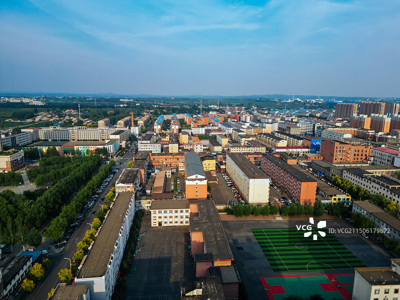 东丰县 音乐广场 体育场 新世纪广场 南照山 欧亚购物图片素材