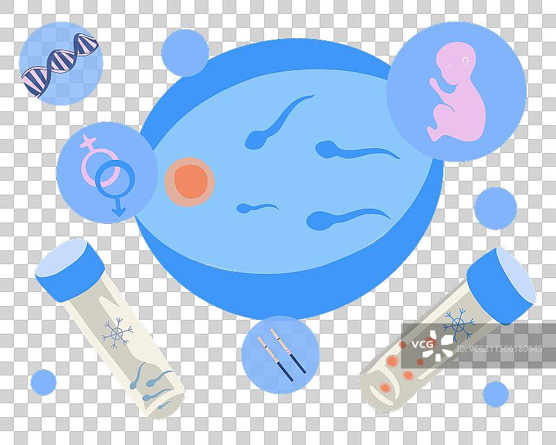 人工授精和体外受精图片素材