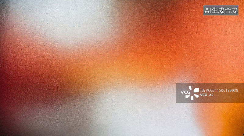 【AI数字艺术】模糊橙白暖色景图片素材